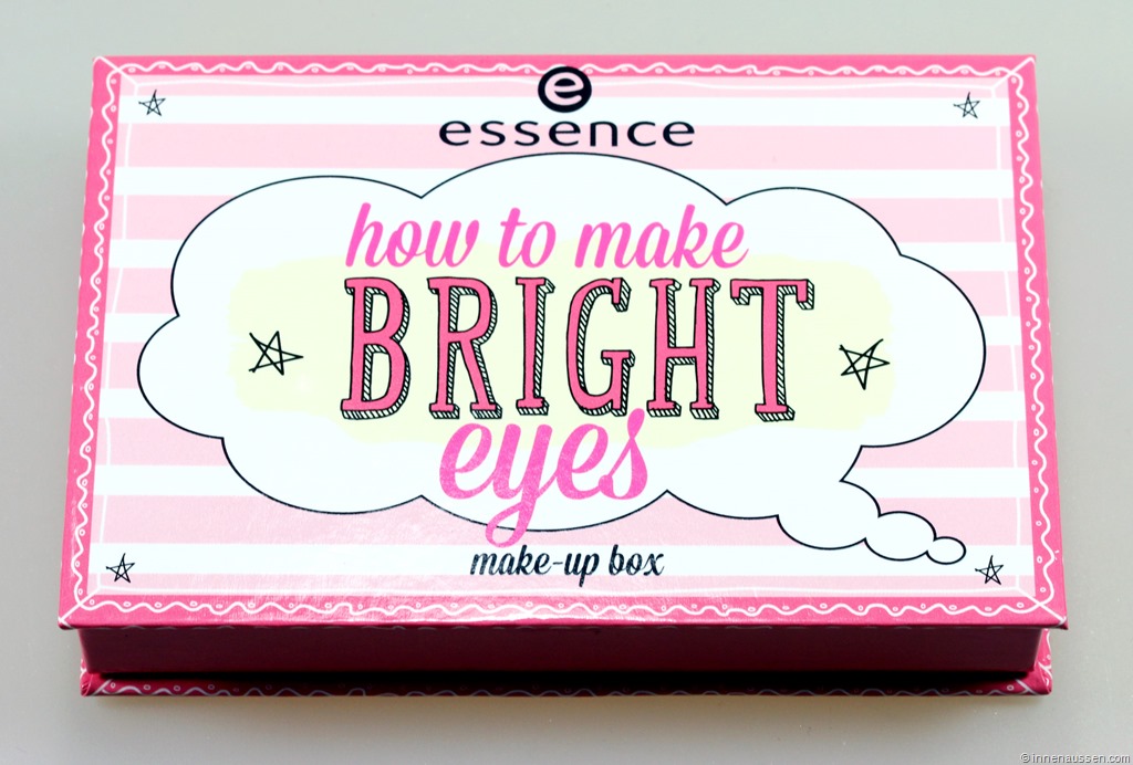 Essence How To Make Bright Eyes Make-Up Box swatches